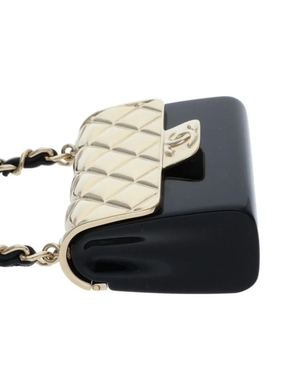 Chanel Quilted Motif Necklace